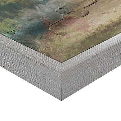 Masterpiece Spring Mountains Square by Studio Arts Framed Wall Art