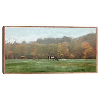 Masterpiece Autumn Grazers by Studio Arts Framed Wall Art