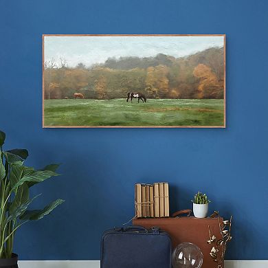 Masterpiece Autumn Grazers by Studio Arts Framed Wall Art