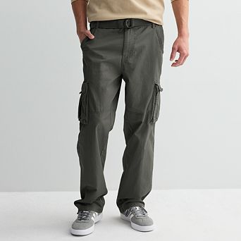 Men's Hollywood Jeans Belted Cargo Pants