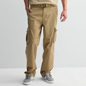 Men's Hollywood Jeans Belted Cargo Pants