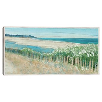 Masterpiece Shoreline Wildflowers by Studio Arts Framed Wall Art