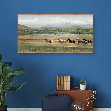 Masterpiece Summer Herd By Studio Arts Framed Wall Art
