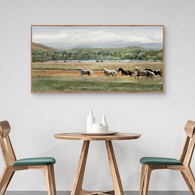 Masterpiece Summer Herd By Studio Arts Framed Wall Art