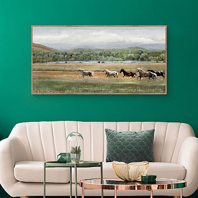 Masterpiece Summer Herd By Studio Arts Framed Wall Art