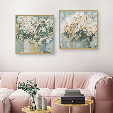 Masterpiece Gilded Cottages I & II By Studio Arts Framed Wall Art