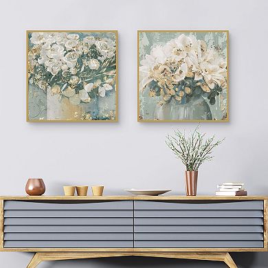 Masterpiece Gilded Cottages I & II By Studio Arts Framed Wall Art