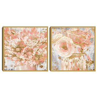 Masterpiece Gilded Cottages III & IV By Studio Arts Framed Wall Art