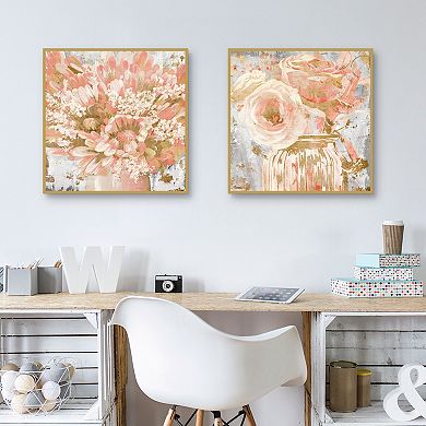 Masterpiece Gilded Cottages III & IV By Studio Arts Framed Wall Art