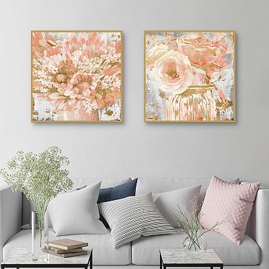 Masterpiece Gilded Cottages III & IV By Studio Arts Framed Wall Art