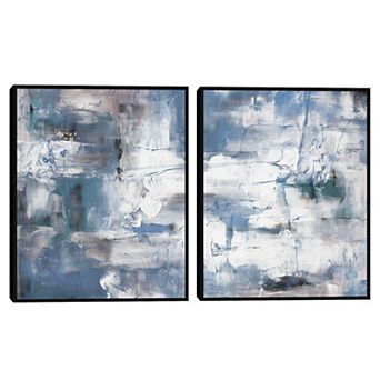 Masterpiece Opus Blue I & II by Studio Arts Framed Wall Art