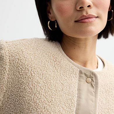 Women's Fourth + Bay Sherpa Long Jacket