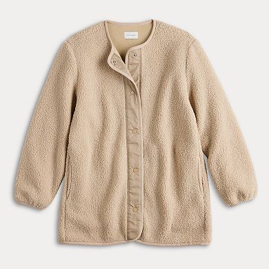 Women's Fourth + Bay Sherpa Long Jacket
