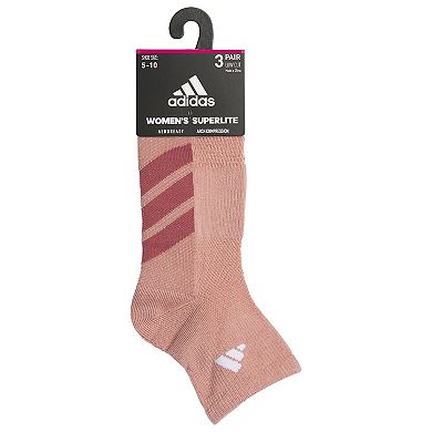 Women's adidas All Day Training Quarter Socks 3-Pair Pack