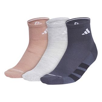 Women's adidas All Day Training Quarter Socks 3-Pair Pack