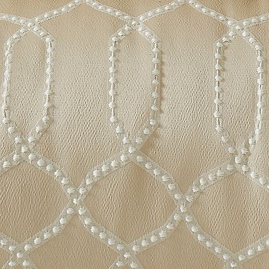 5th Avenue Lux Victoria Geo Gold 9 Piece Queen Comforter Set