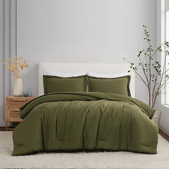 Brooklyn Loom Linen 3 pc Comforter Set