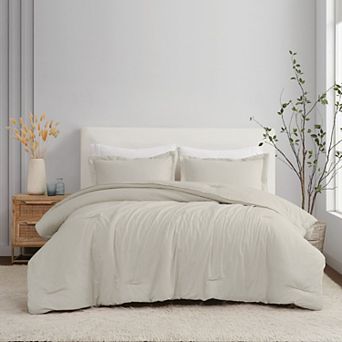 Brooklyn Loom Linen 3 pc Comforter Set