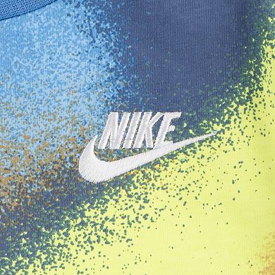 Newborn Baby Boys Nike Club Express Fashion Tie-Dye Romper