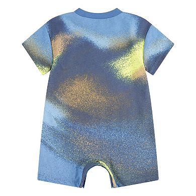 Newborn Baby Boys Nike Club Express Fashion Tie-Dye Romper