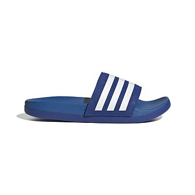 Adidas Adilette Comfort Slides Kids Royal Blue 10K Originals Slides