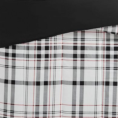 London Fog Charlotte Plaid Comforter Set with Shams