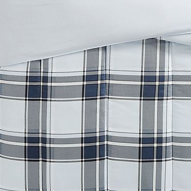 London Fog Nottingham Plaid Comforter Set with Shams