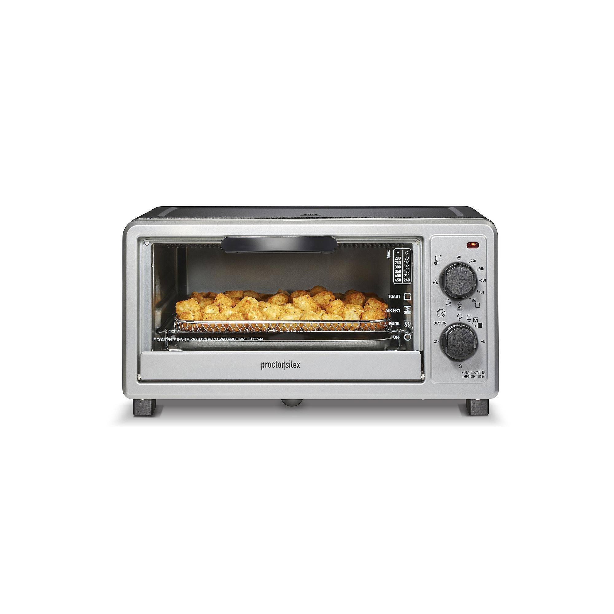 Hamilton Beach Proctor Silex Simply-Crisp Air Fryer Toaster Oven, Black