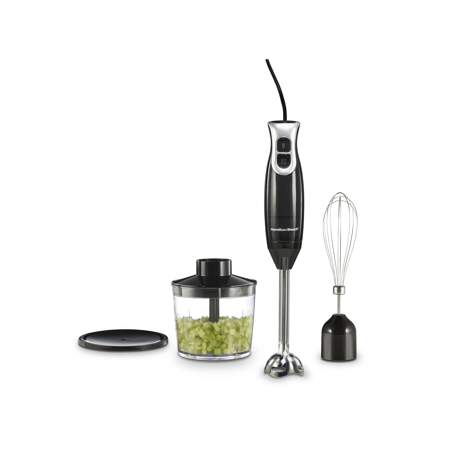 Hamilton Beach Immersion Blender, Black