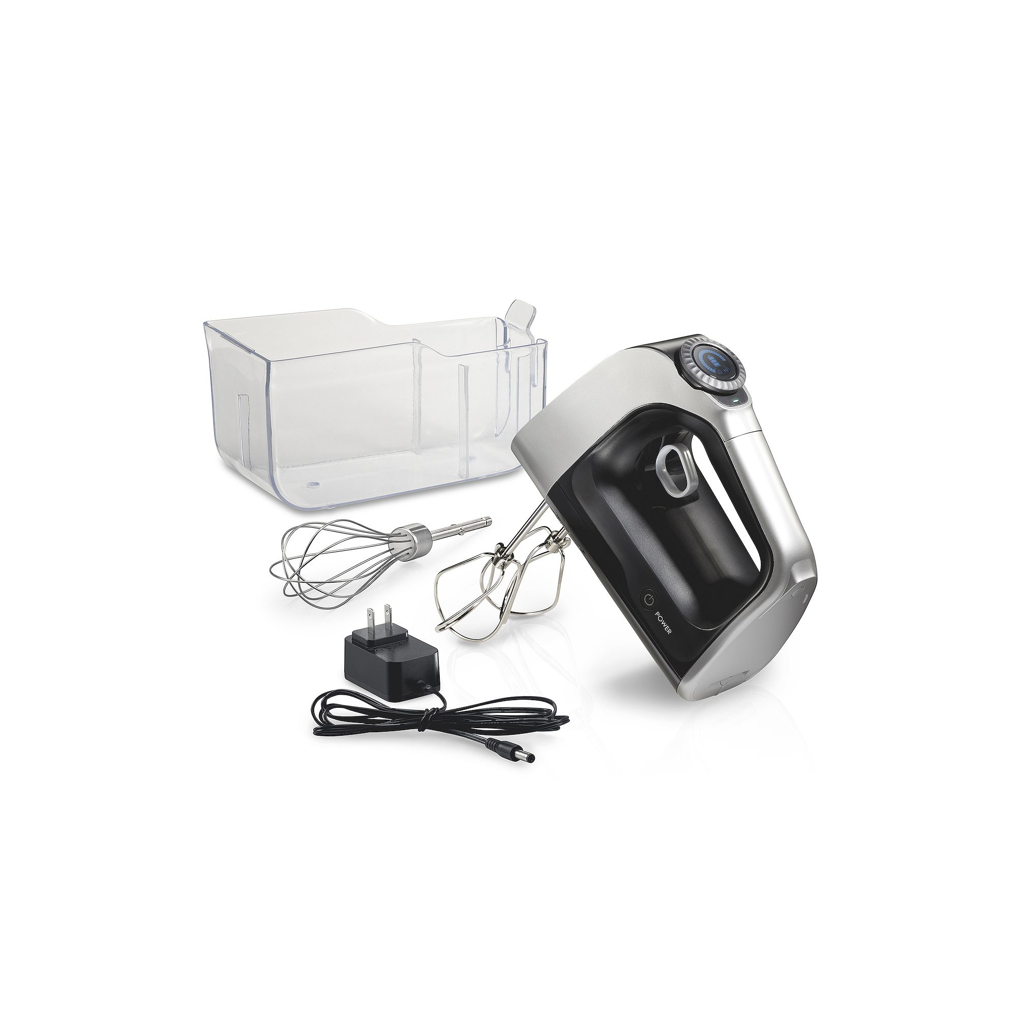 Hamilton Beach Cordless Hand Mixer with Infinite Speed Control, Black