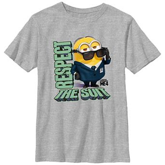 Boys 8-20 Despicable Me 4 Respect The Suit Graphic Tee