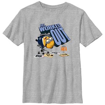 Boys 8-20 Despicable Me 4 All Worked Out Graphic Tee