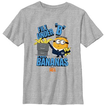 Boys 8-20 Despicable Me 4 B For Bananas Graphic Tee