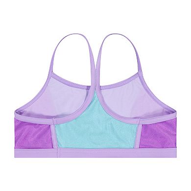 Girls 4-16 ZeroXposur Metallic Color-Block Bikini with Tank Top 2-Piece Swim Set