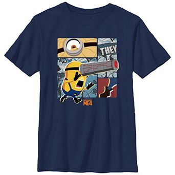 Boys 6-20 Despicable Me 4 Telescopic Eye Graphic Tee
