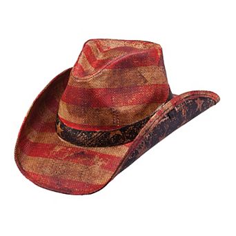 Women's Peter Grimm Patriot Western Cowboy Hat