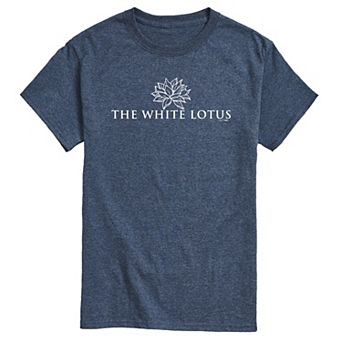Men's White Lotus Logo Graphic Tee