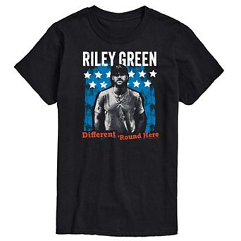 Men's Riley Green Different Round Here Graphic Tee