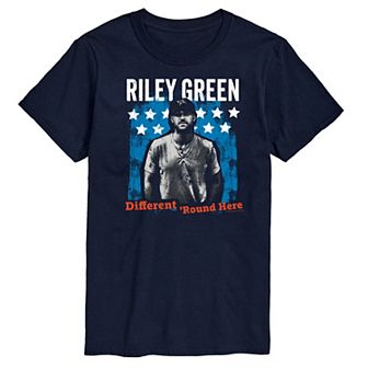 Men's Riley Green Different Round Here Graphic Tee