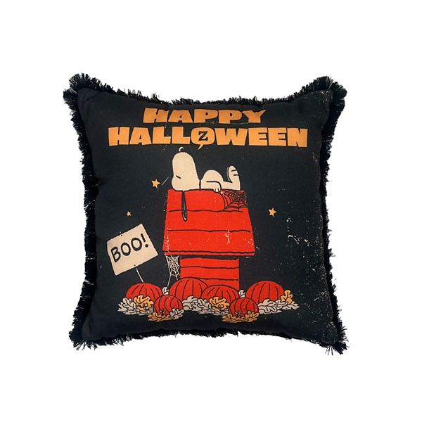 Peanuts snoopy halloween order pillow