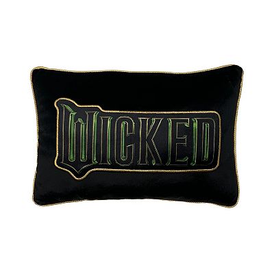 Wicked Musical Logo Decorative Throw Pillow