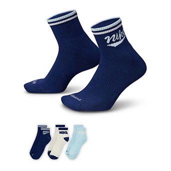Men's Nike 3-Pack Everyday Plus Retro Ankle Socks