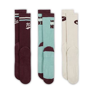 Men's Nike 3-pk. Everyday Plus Retro Crew Socks