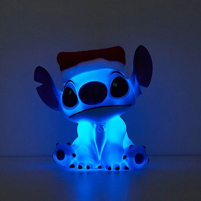 Disney LEDクリスタルスティッチ ブルー/ホワイト球  イルミネーション Idea Nuova Disney Stitch LED Christmas Mood Light with 4 Hour Timer