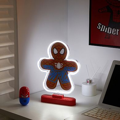 Idea Nuova Marvel Spiderman LED Neon Christmas Light