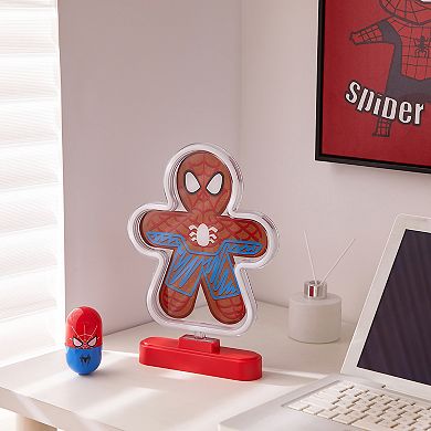 Idea Nuova Marvel Spiderman LED Neon Christmas Light