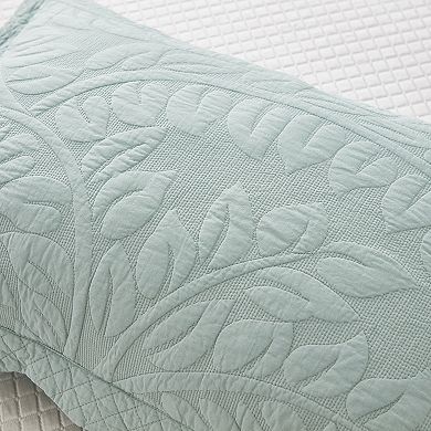 Marcielo 2 Pcs Embroidered Cotton Pillow Shams