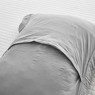 Marcielo 2 Pcs Embroidered Cotton Pillow Shams