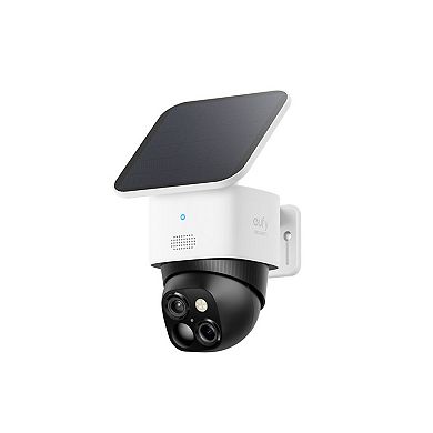 Eufy Security S340 Outdoor Pan & Tilt Dual Security Camera with Solar Panel