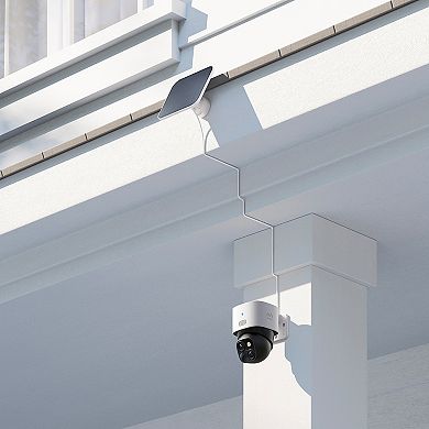 Eufy Security S340 Outdoor Pan & Tilt Dual Security Camera with Solar Panel